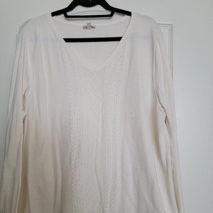 Talbots V neck Sweater Size 3x EUC